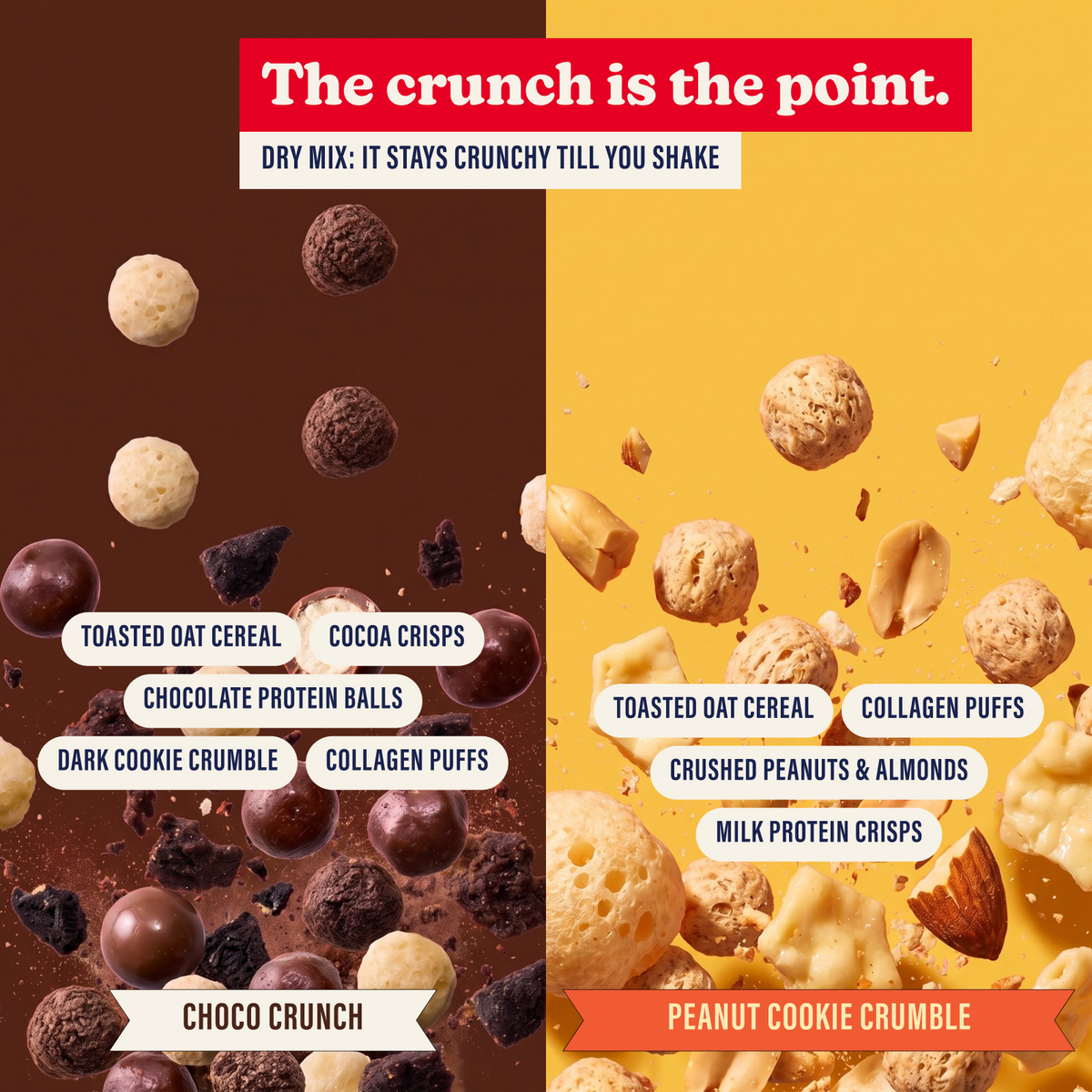 The Crunchy Protein Shake - 7 Pack